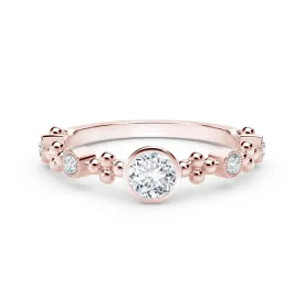 0.35ctw Feminine Diamond Ring