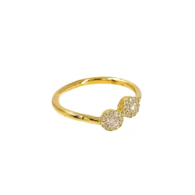 14K Gold Diamond Ring