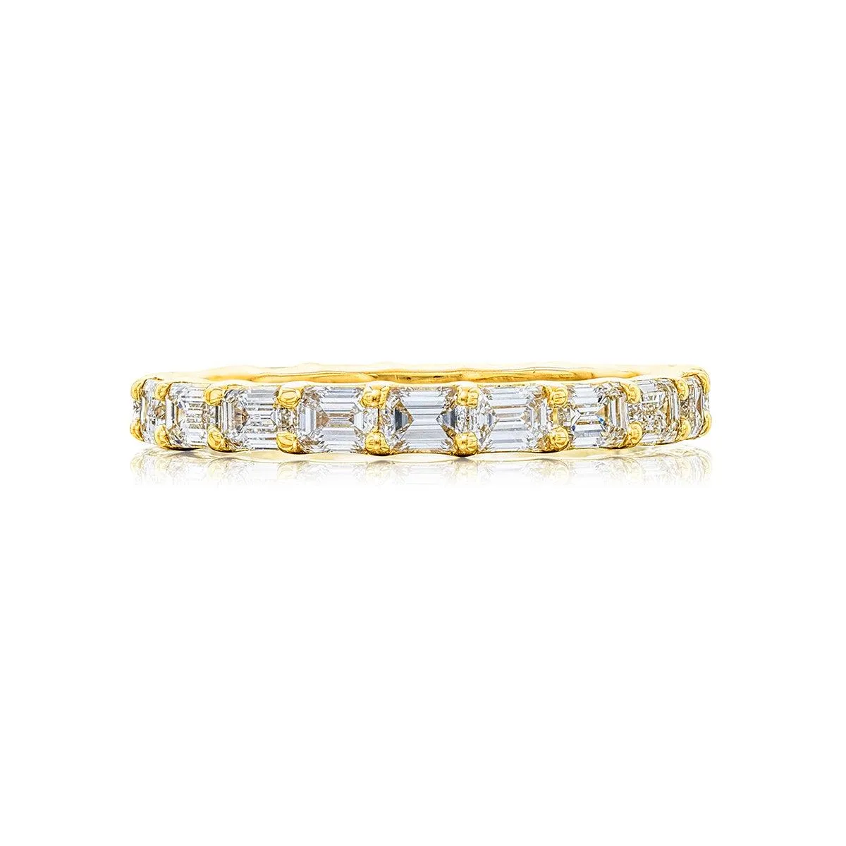 1.93ctw Emerald-Cut Diamond Eternity Band