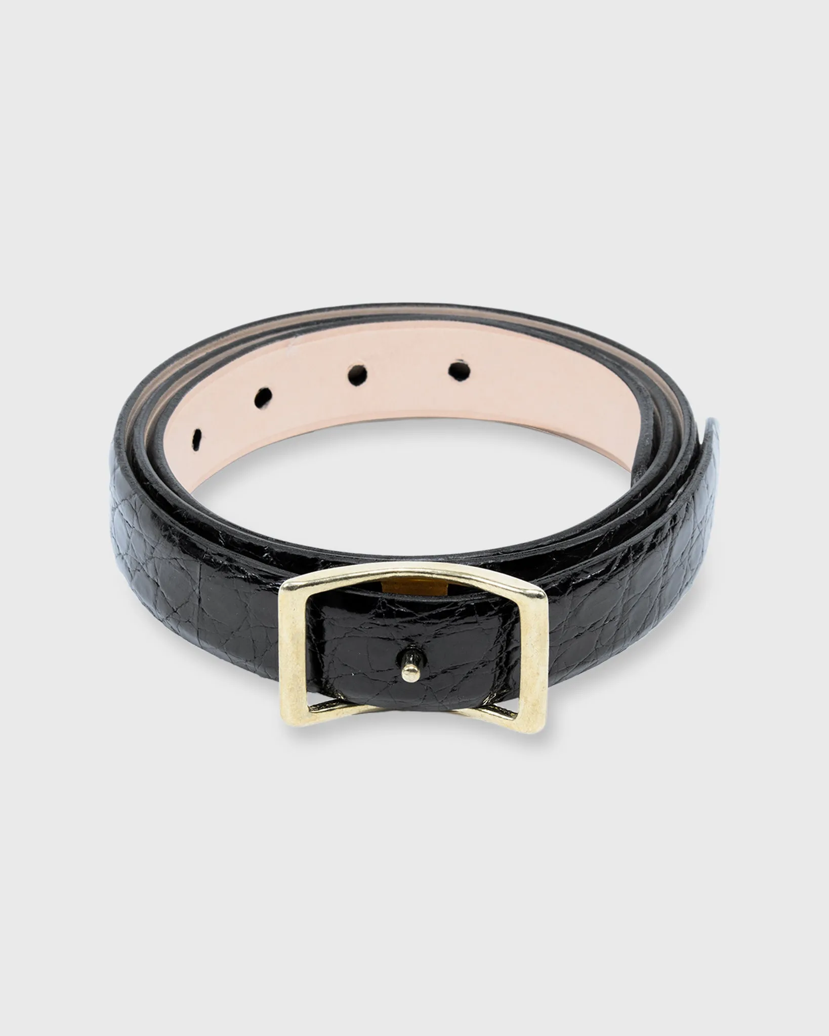 1" Conroy Belt in Black Alligator