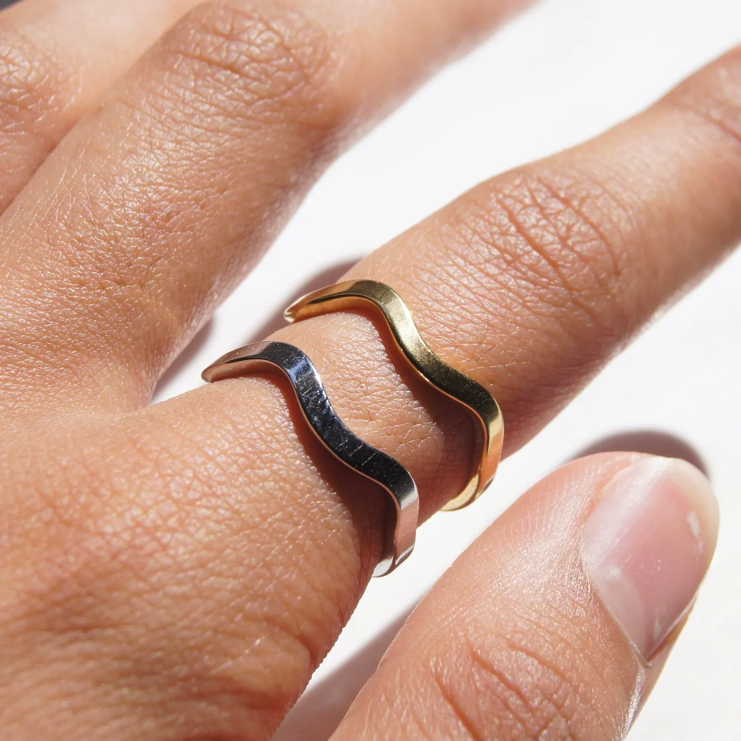 3 Waves Rings