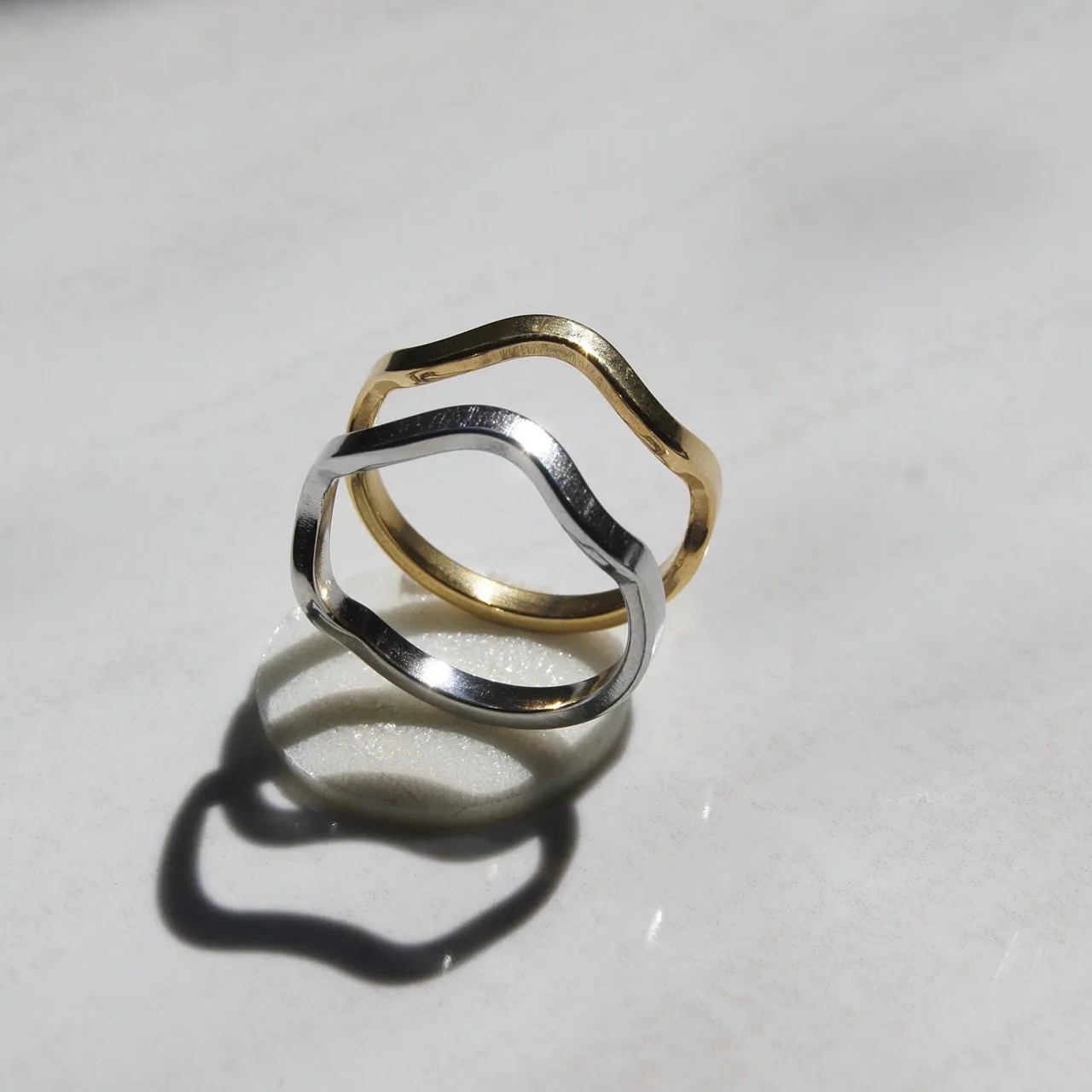 3 Waves Rings