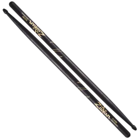 5A Acorn Tip Black Drumsticks