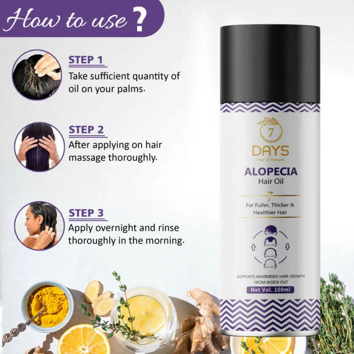 7 Days Alopecia Hair Oil