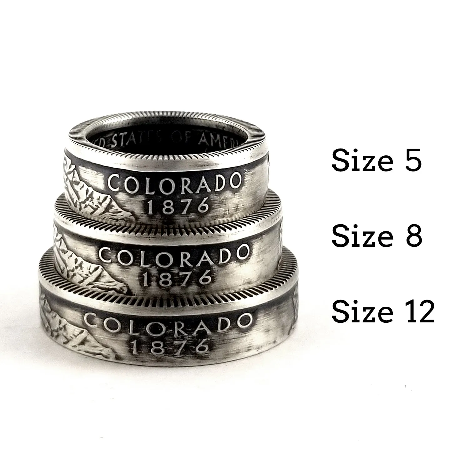 90% Silver Colorado Quarter Ring