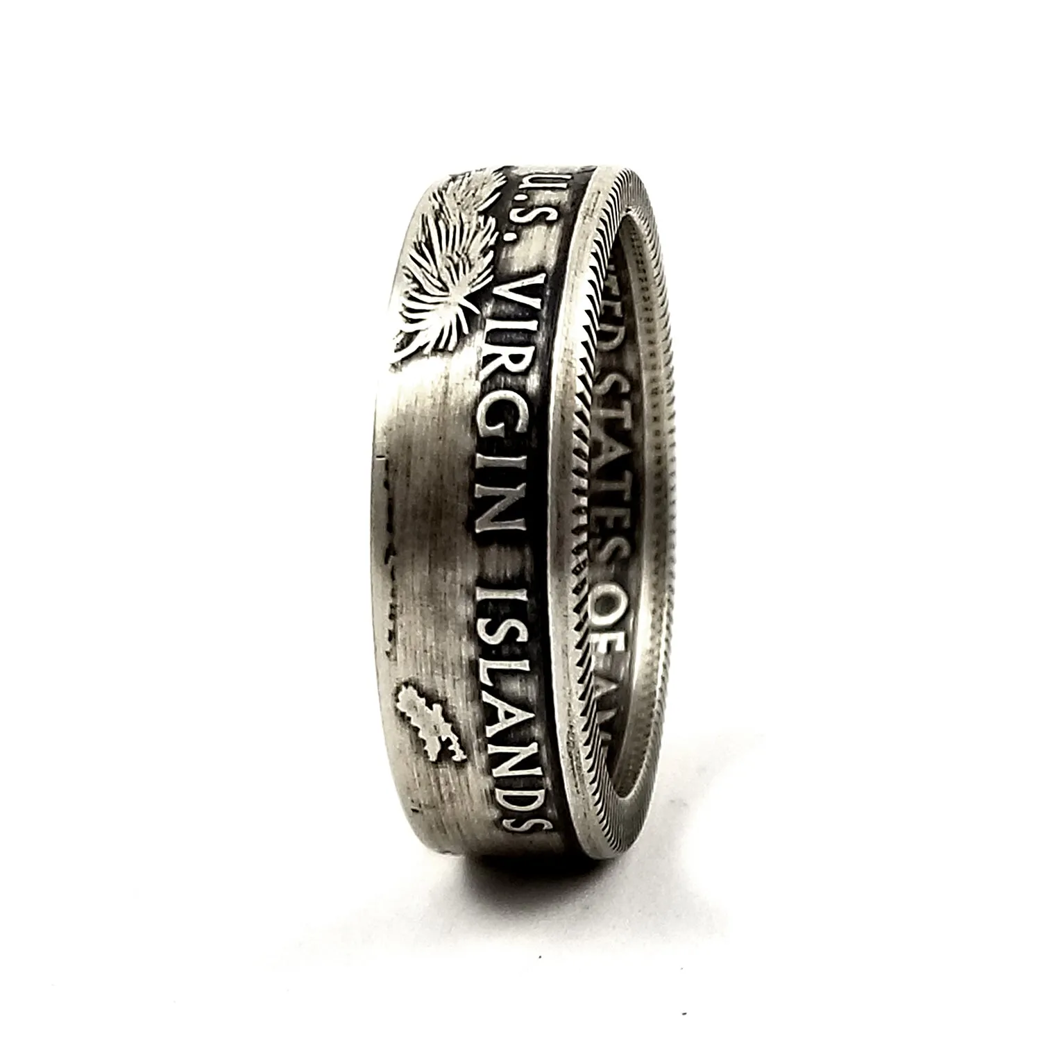 90% Silver US Virgin Islands Quarter Ring