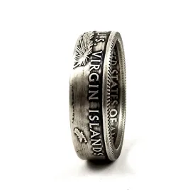 90% Silver US Virgin Islands Quarter Ring