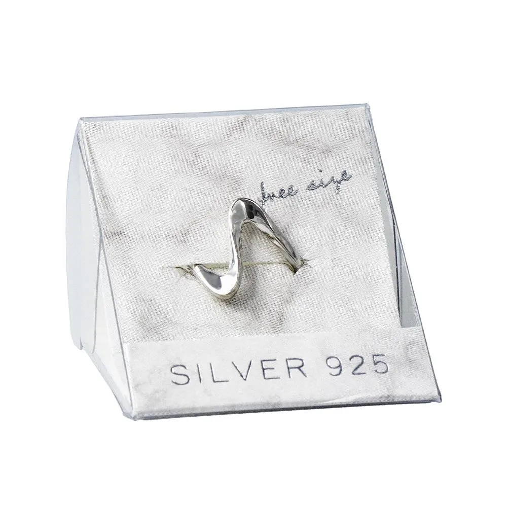 925 Silver Wave Ring