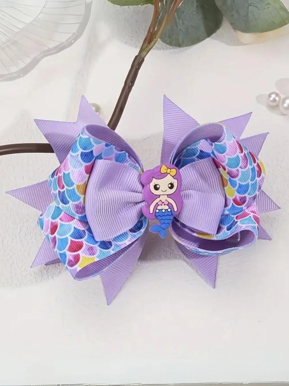 A Splash Of Magic Mermaid Hair Bow