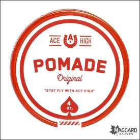 Ace High Original Artisan Water Based Pomade, 4oz Firm Hold