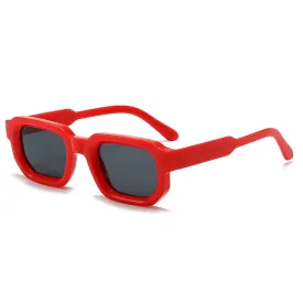 Adonis Unisex Glasses - Red