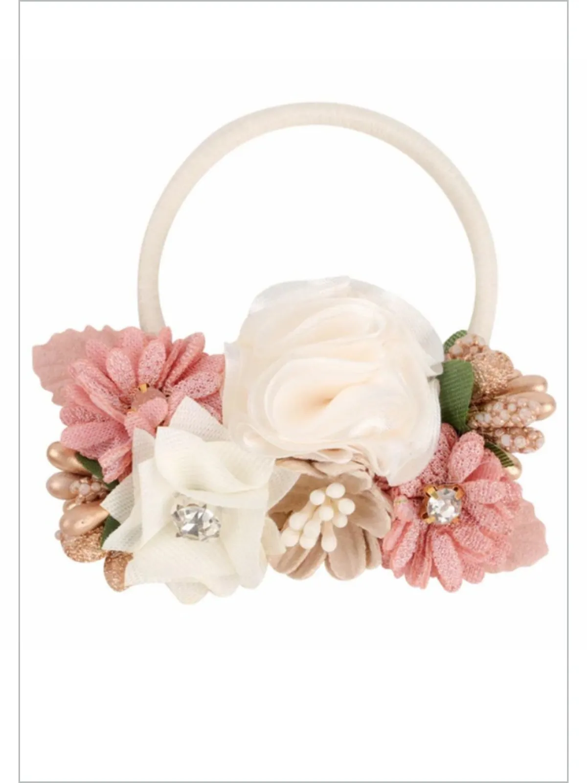 Always Blooming Flower Elastic Hair Tie