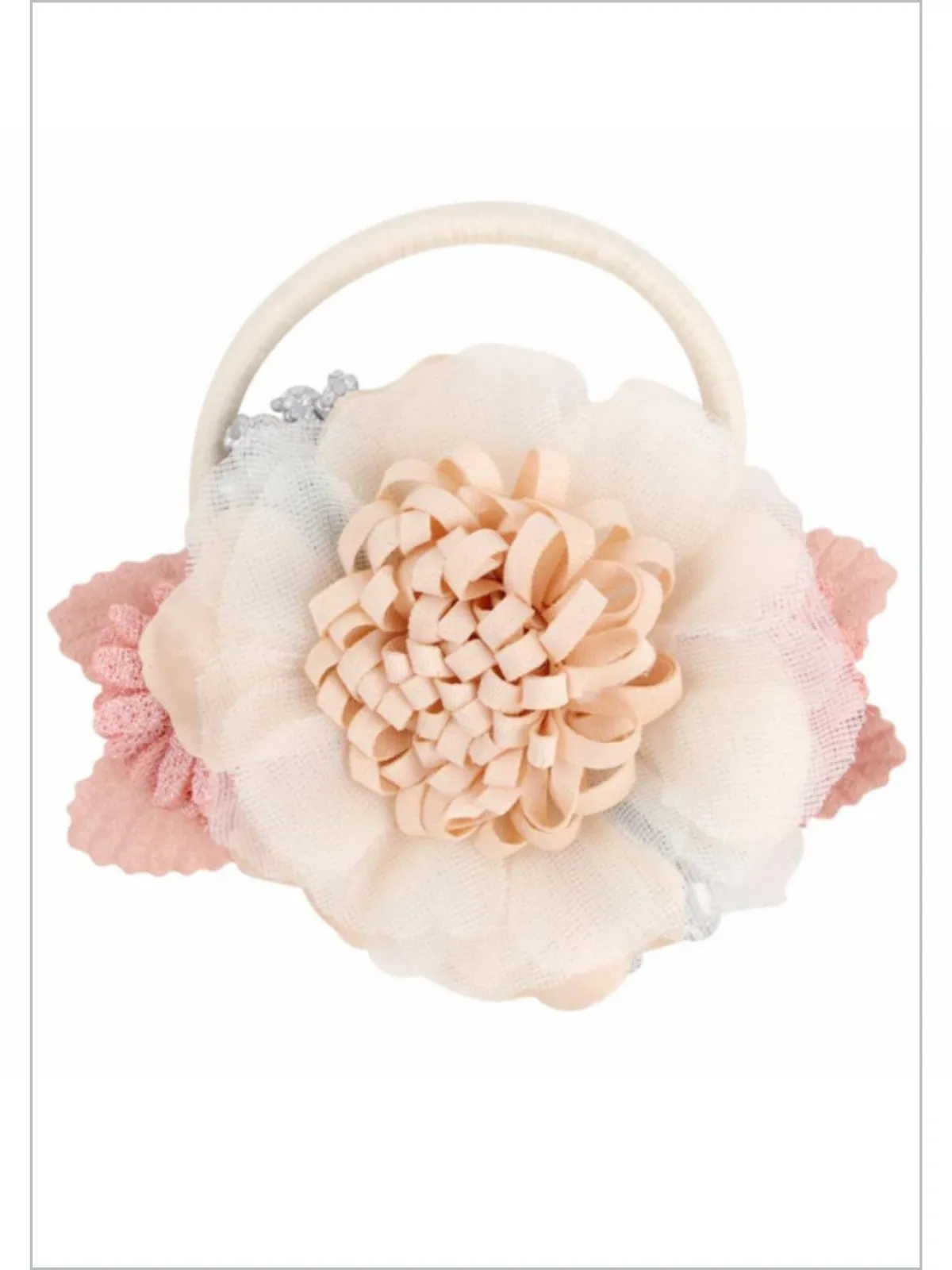 Always Blooming Flower Elastic Hair Tie