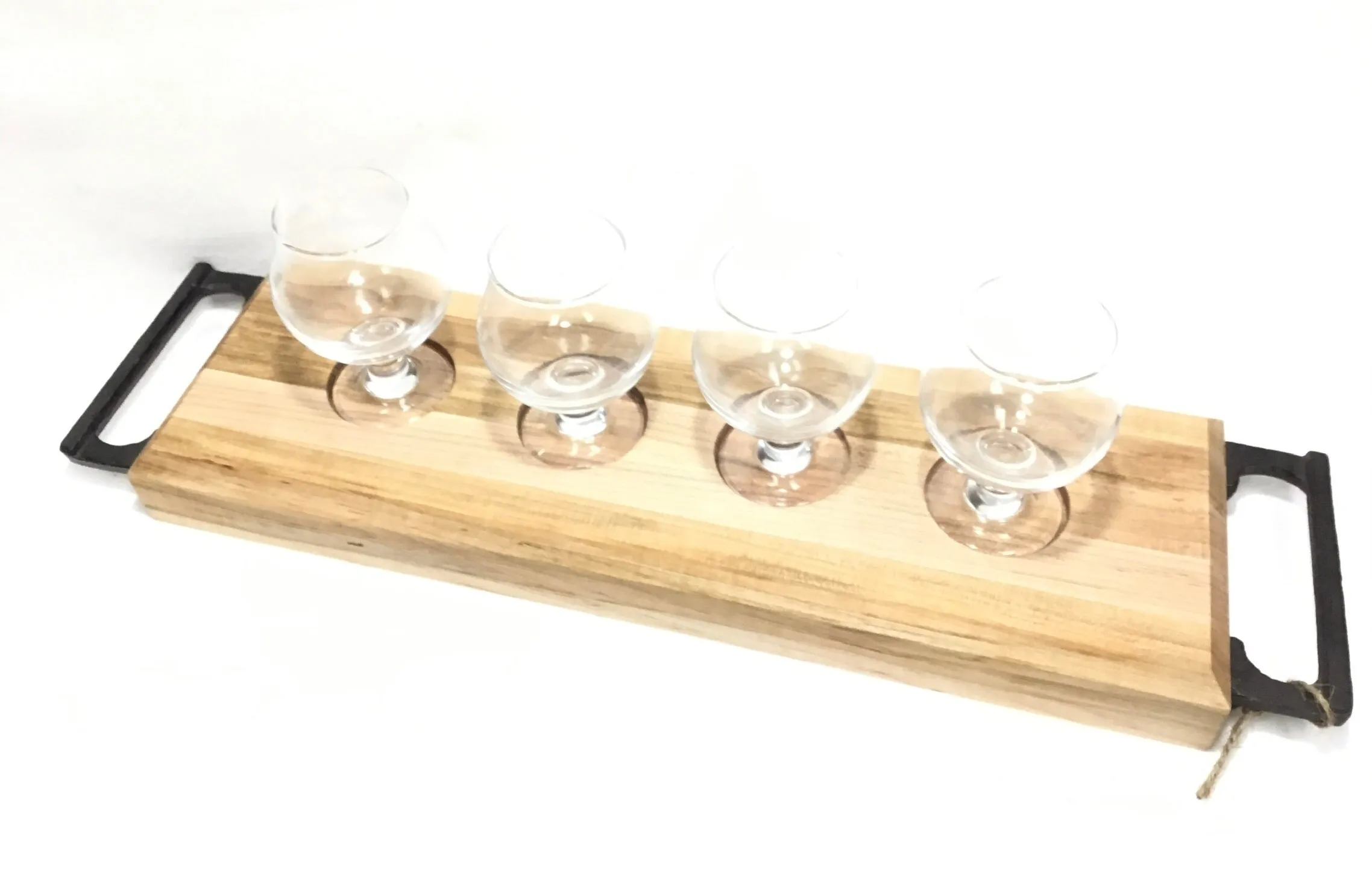 Ambrosia Maple Flight with Four Glasses