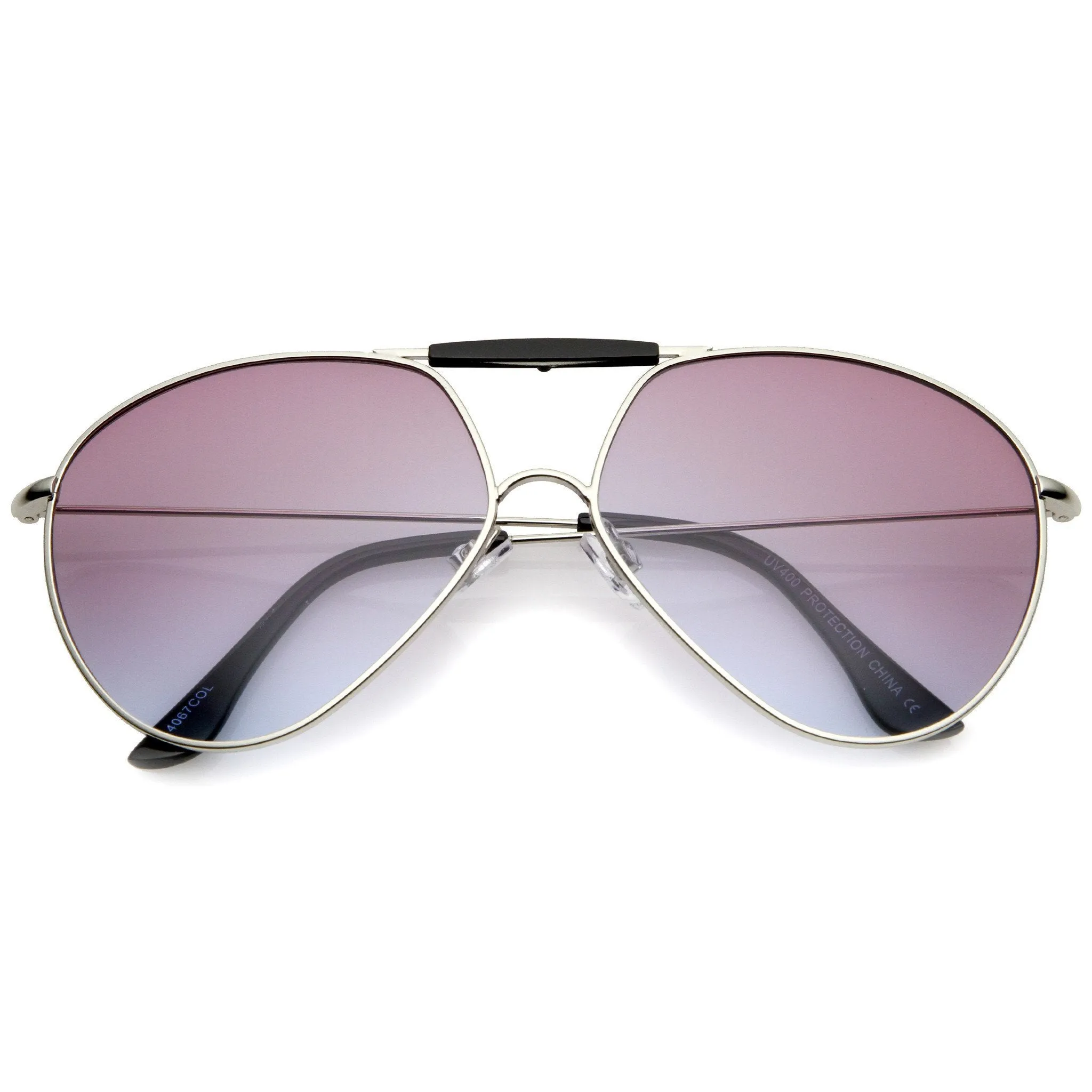 Angled European Aviator Sunglasses