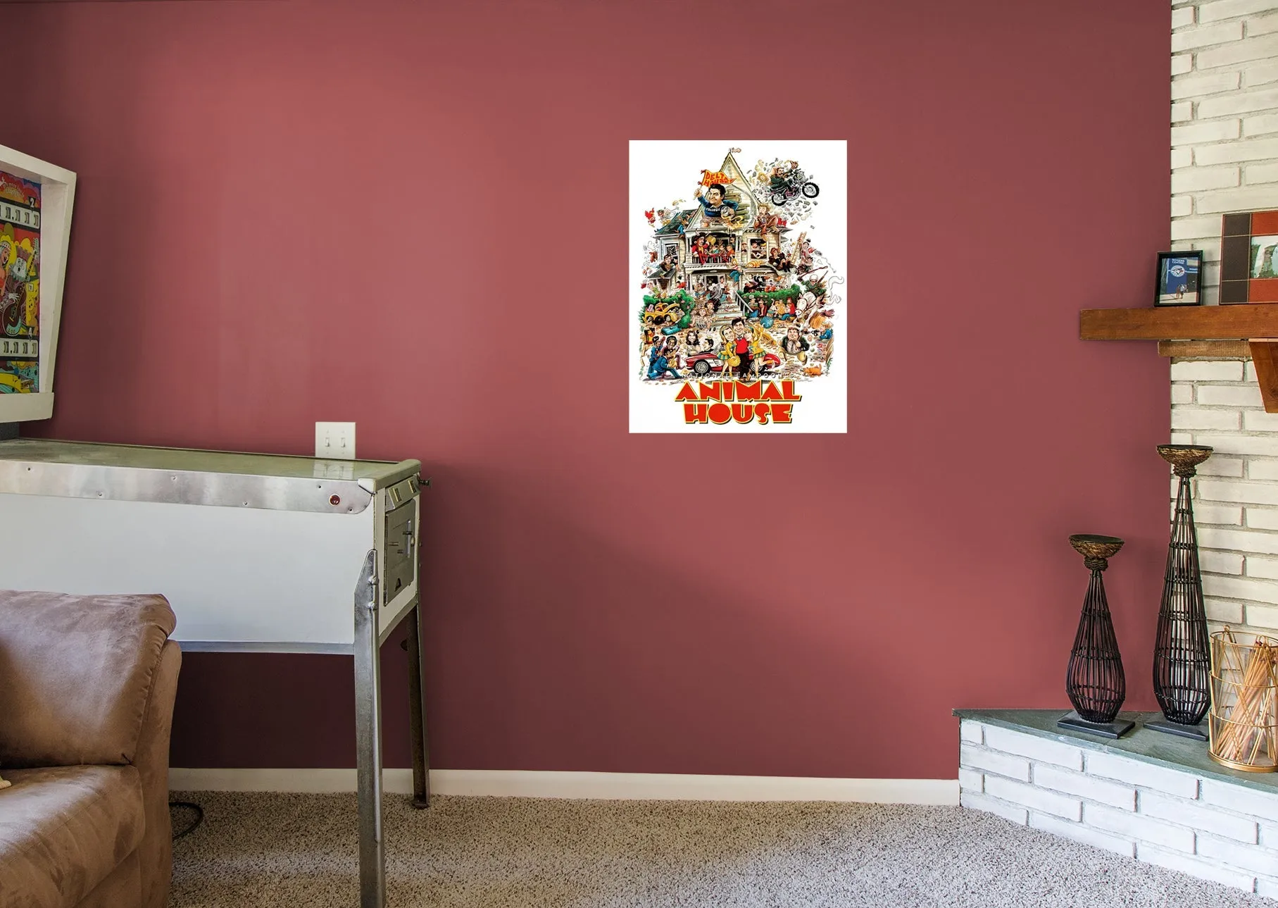 Animal House:  Movie Poster Mural        - Officially Licensed NBC Universal Removable Wall   Adhesive Decal