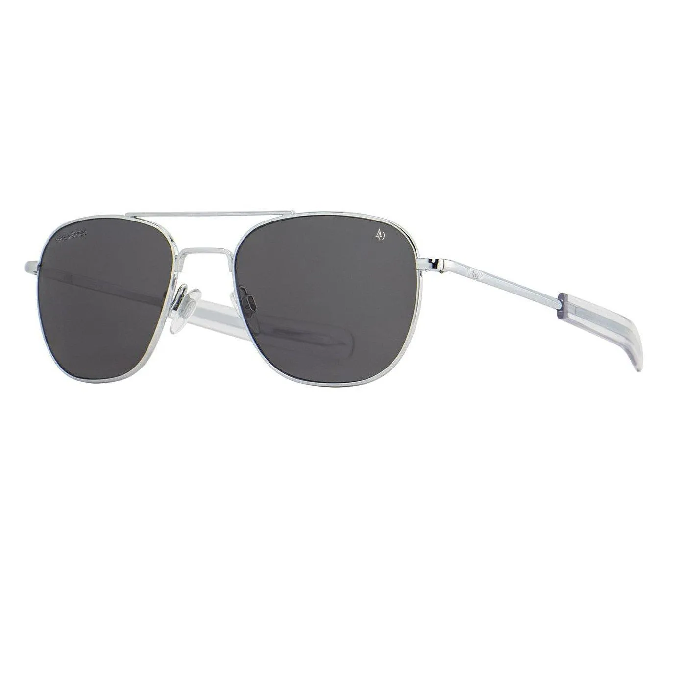 AO EYEWEAR | Original Pilot Sunglasses I Silver Grey