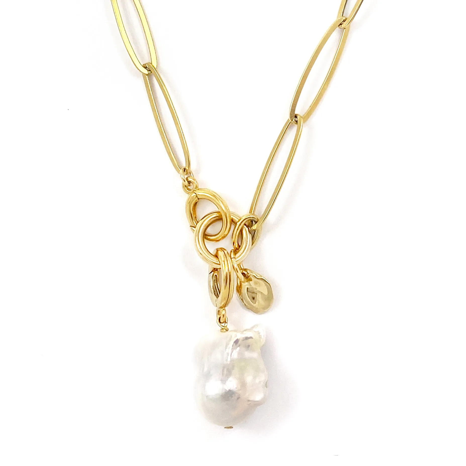 Arden Convertible Lariat - Gold