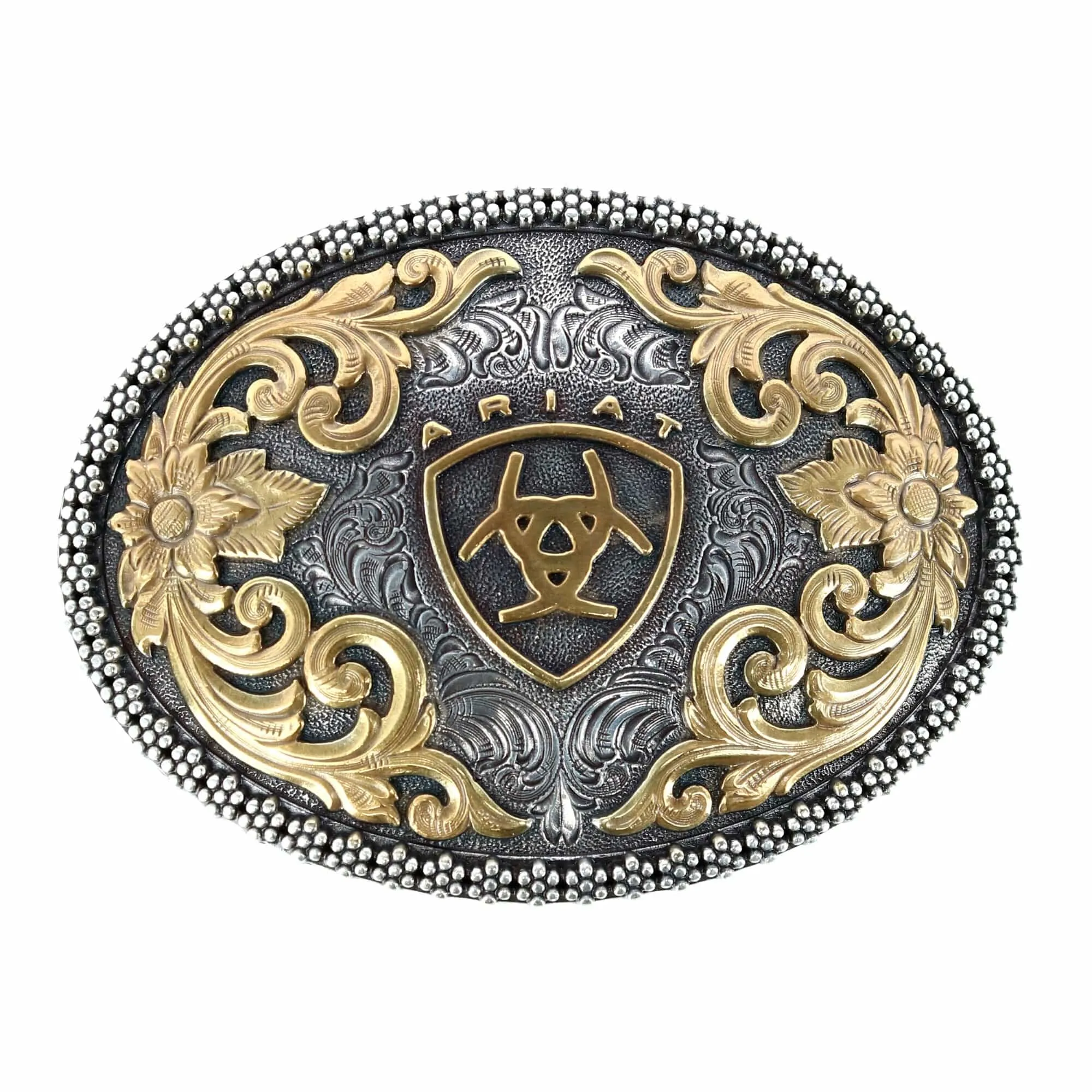 Ariat Gold Leaf Belt Buckle