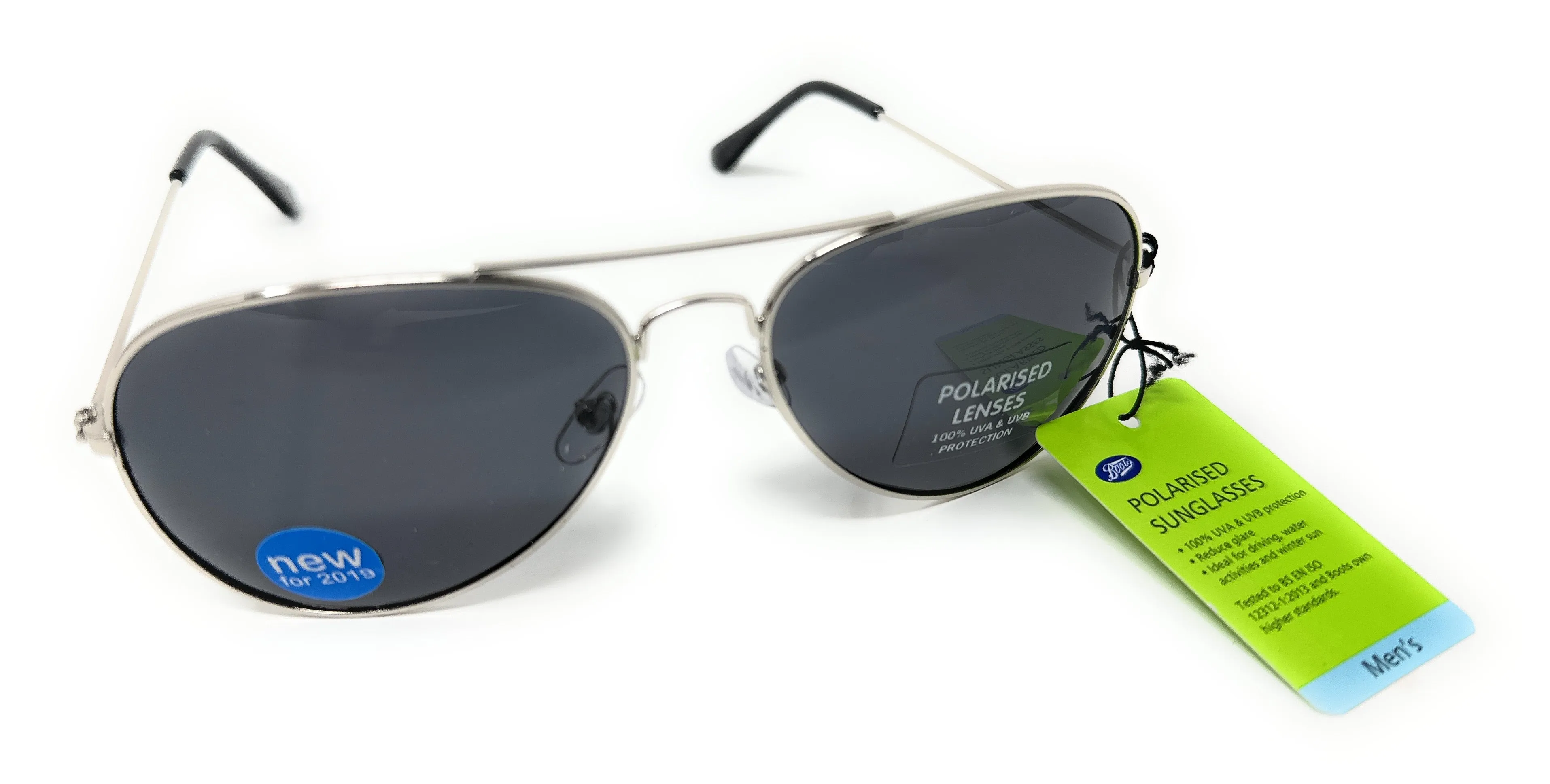 Aviator Polarised Pilot Style Sunglasses - Model:095I