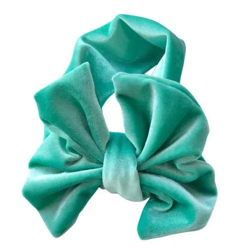 Baby Girls Velvet Bow Headband