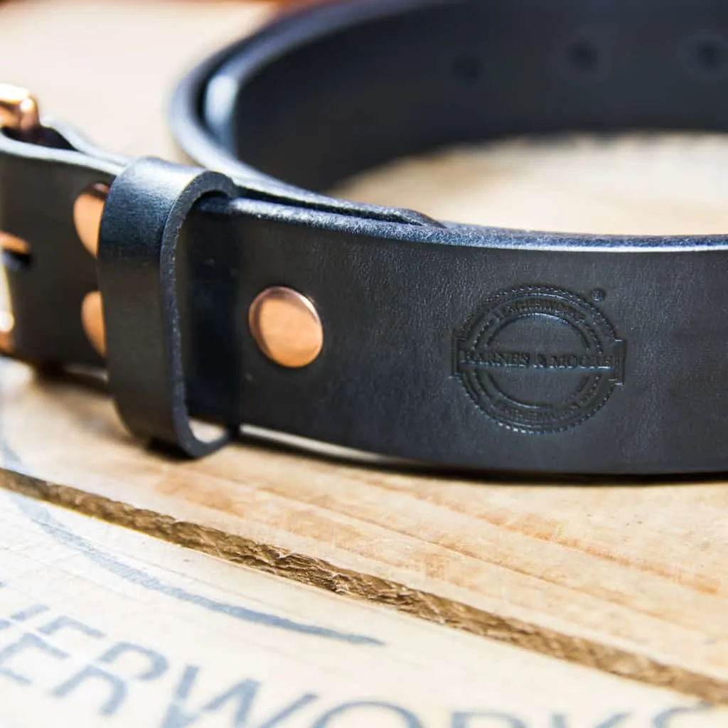 Barnes & Moore Roller Belt - Black/Copper