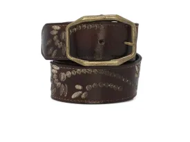 Bed Stu MOHAWK Belt in Teak Rustic Genuine Leather A200038 TKRS