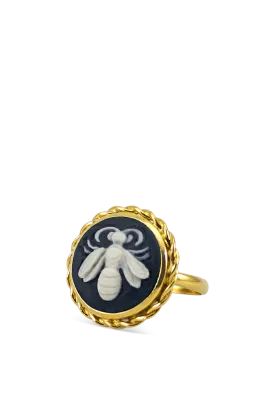 Bee Cameo Ring