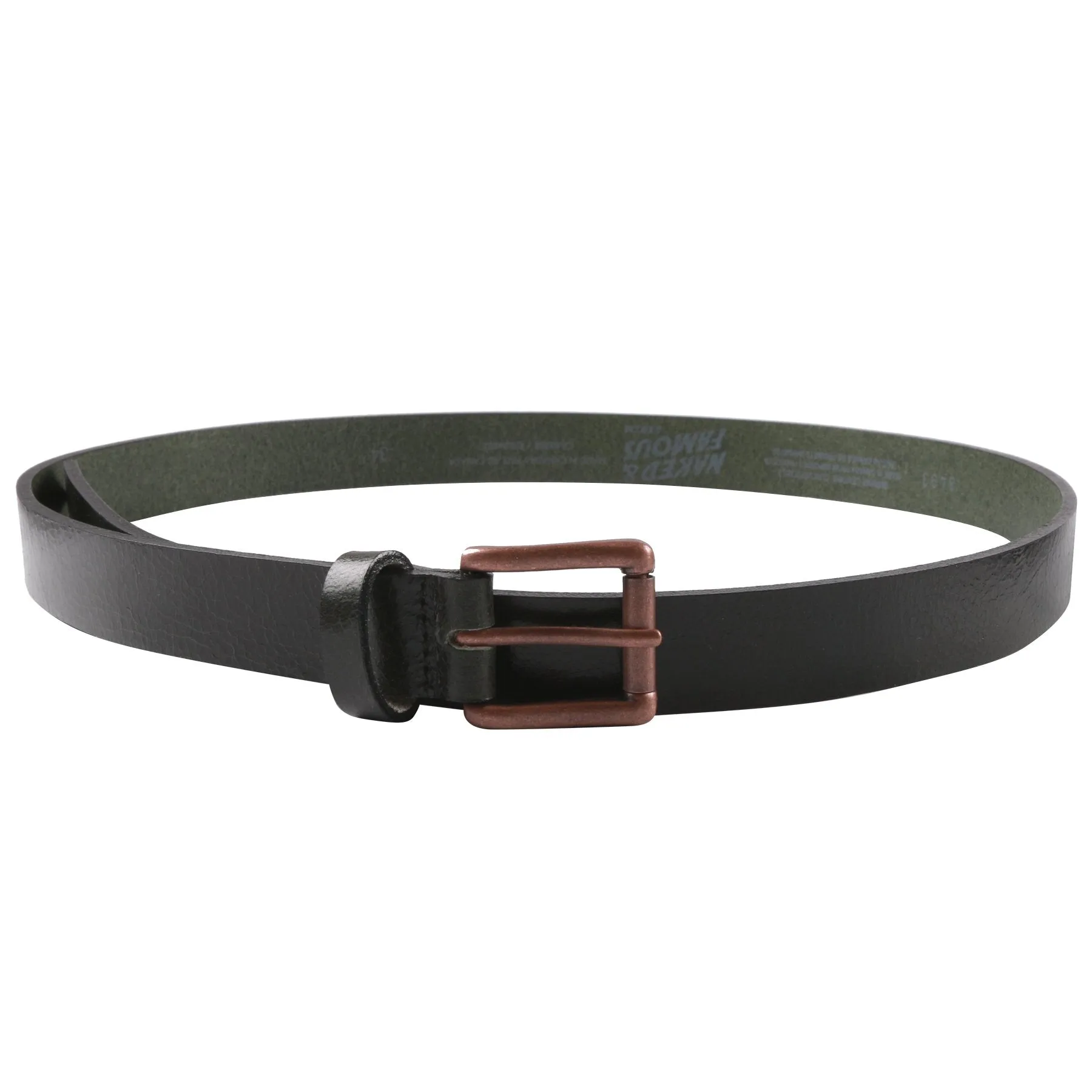 Belt - Buffalo Leather - Forest Green