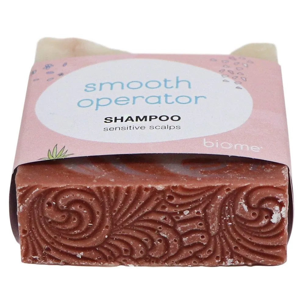 Biome Shampoo Bar 110g - Smooth Operator (Sensitive Scalps)