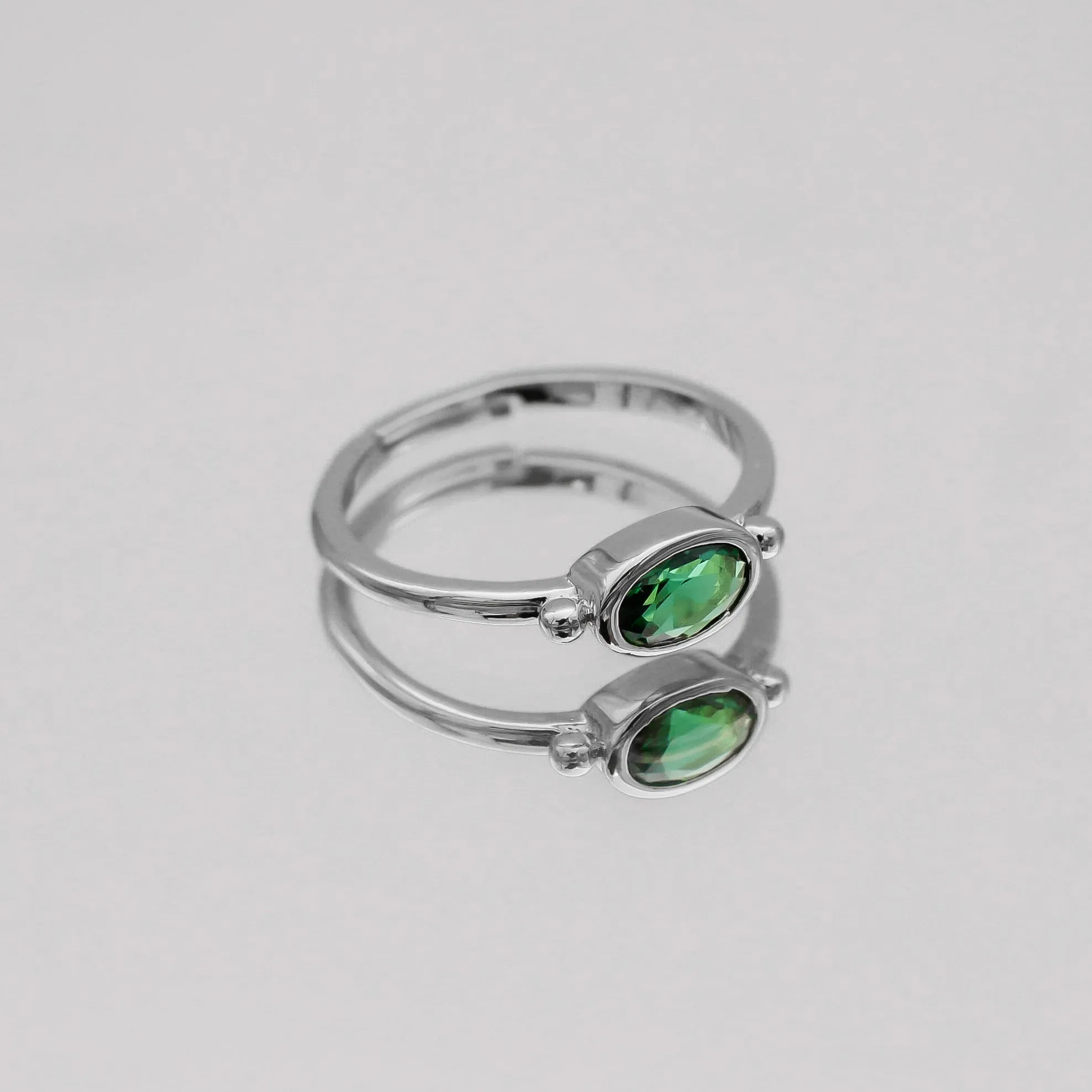 Birthstone Ring | Silver