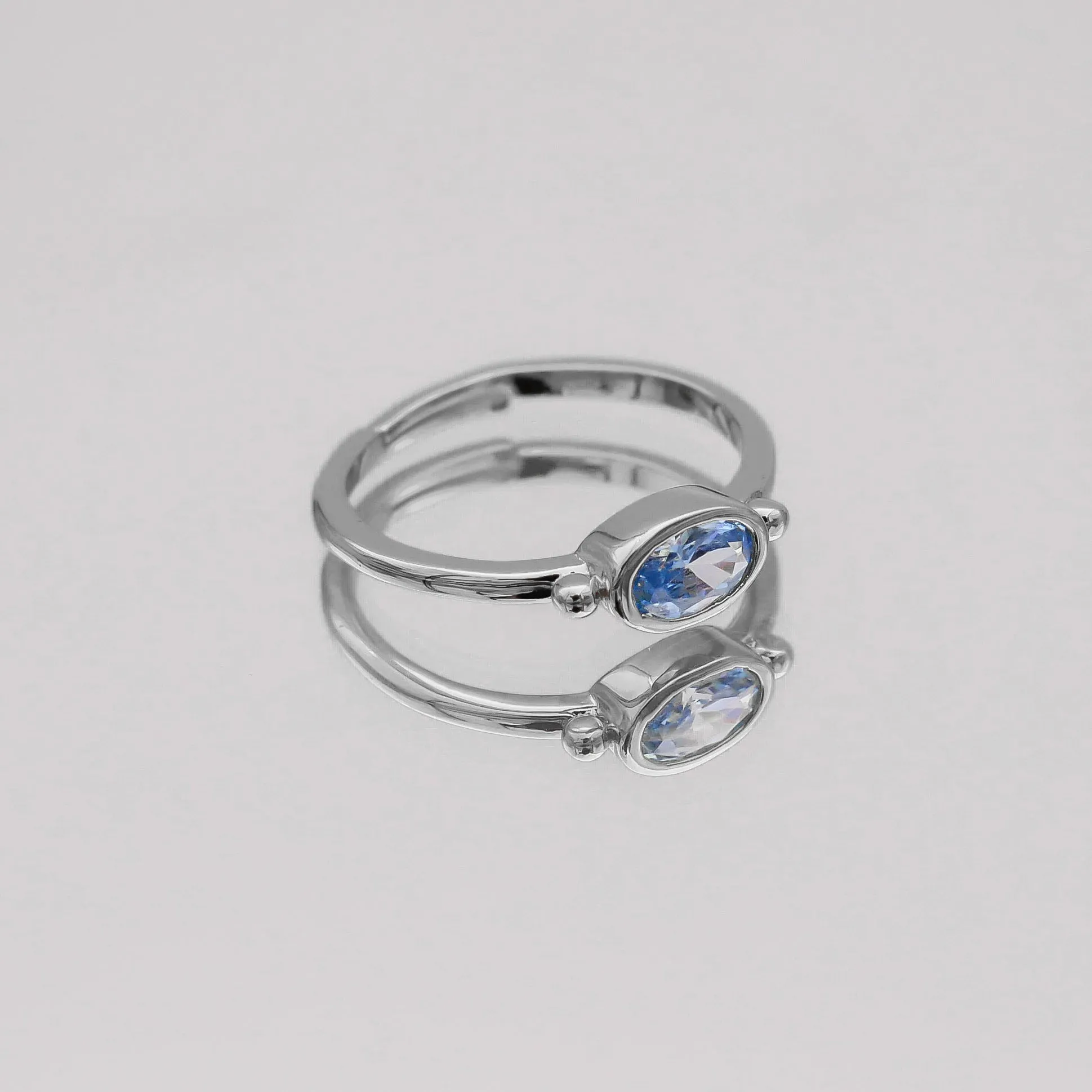 Birthstone Ring | Silver