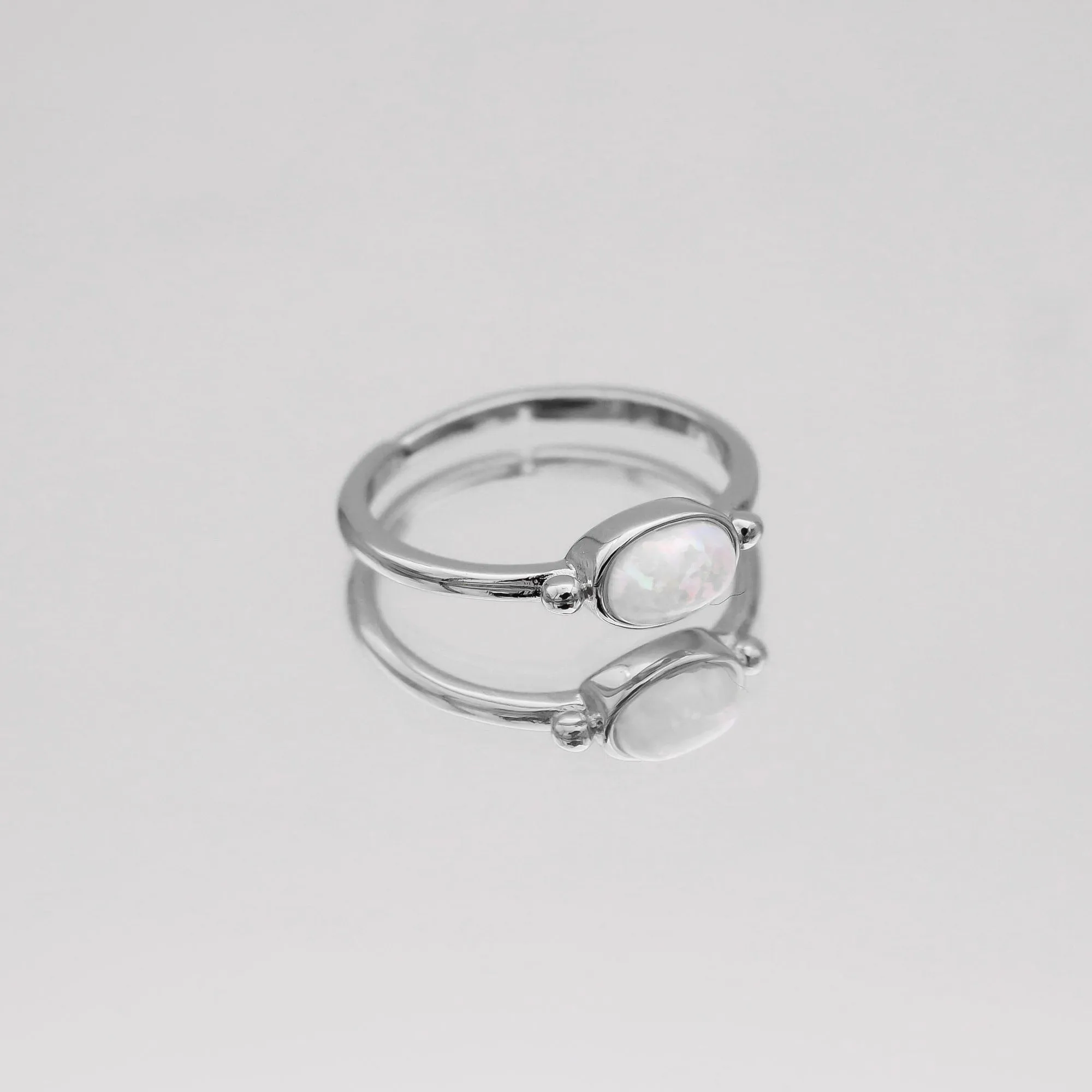 Birthstone Ring | Silver