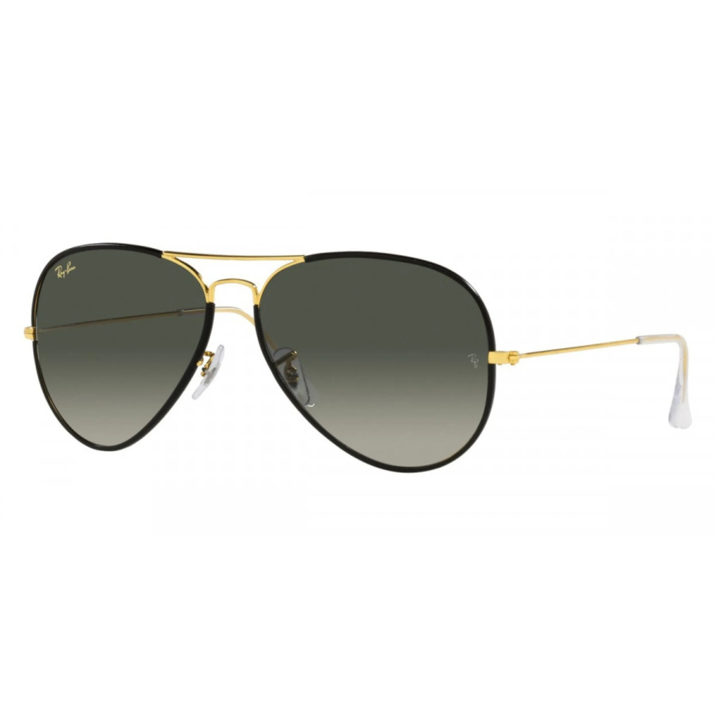 Stylish Black and Gold Aviator Sunglasses for Men and Women – UV Protection and Durable Design