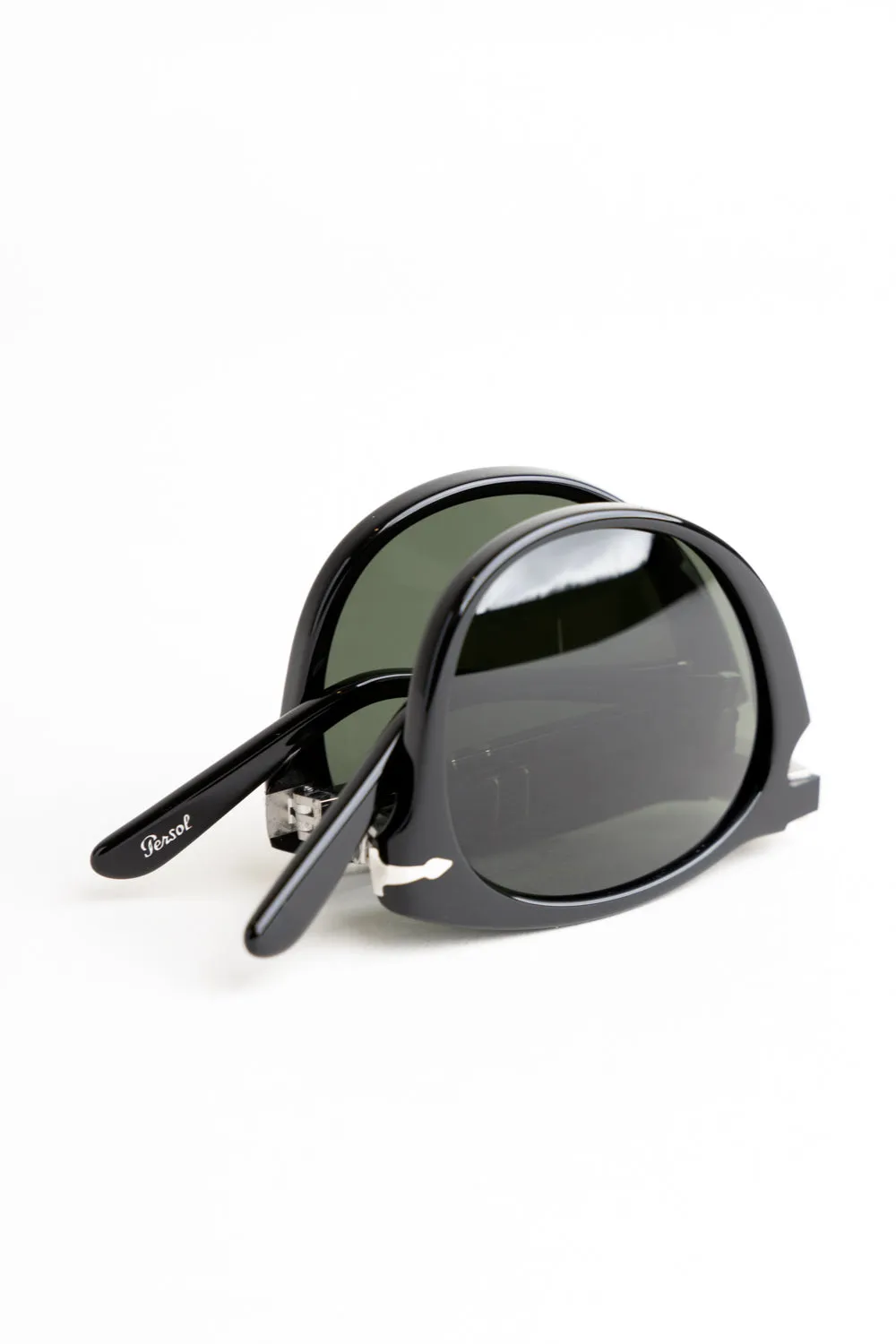 Black/Green 714 Sunglasses