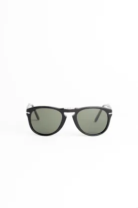 Black/Green 714 Sunglasses