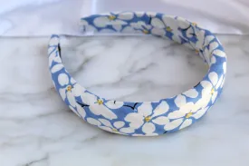 Blue Floral Headband