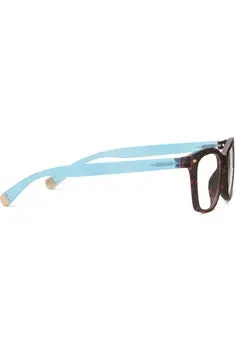 Blue Leopard Tortoise Blue Light Reading Glasses