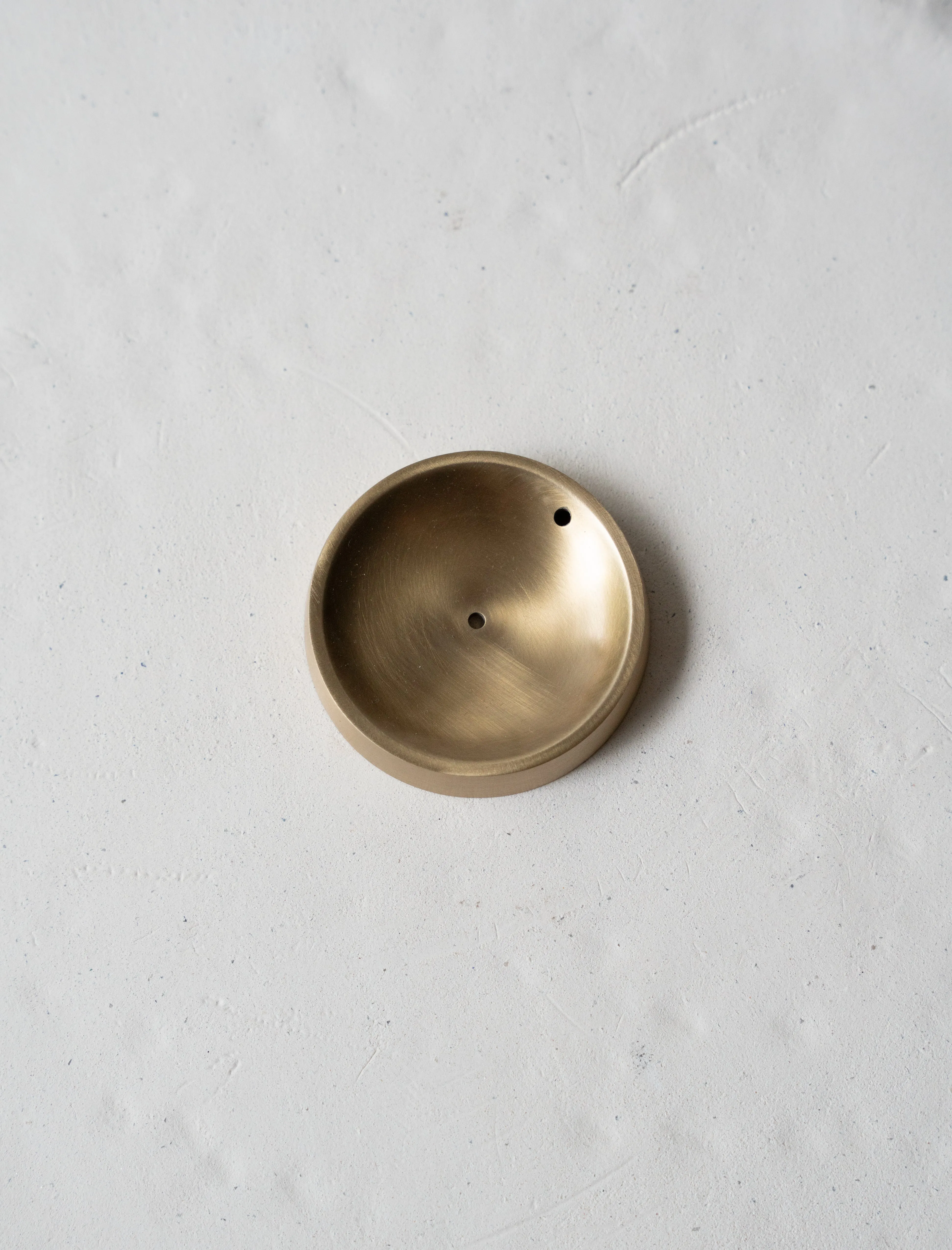 Brass Round Incense Stand