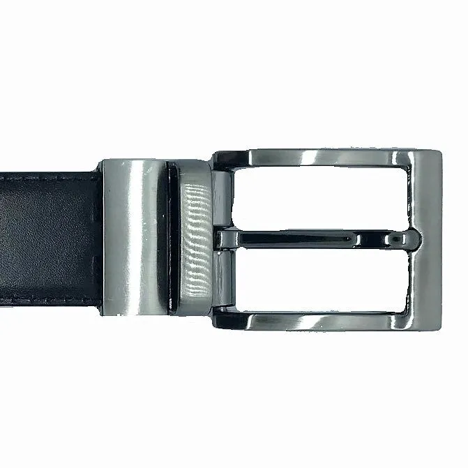 Buckle Banyan Black/Brown Belt