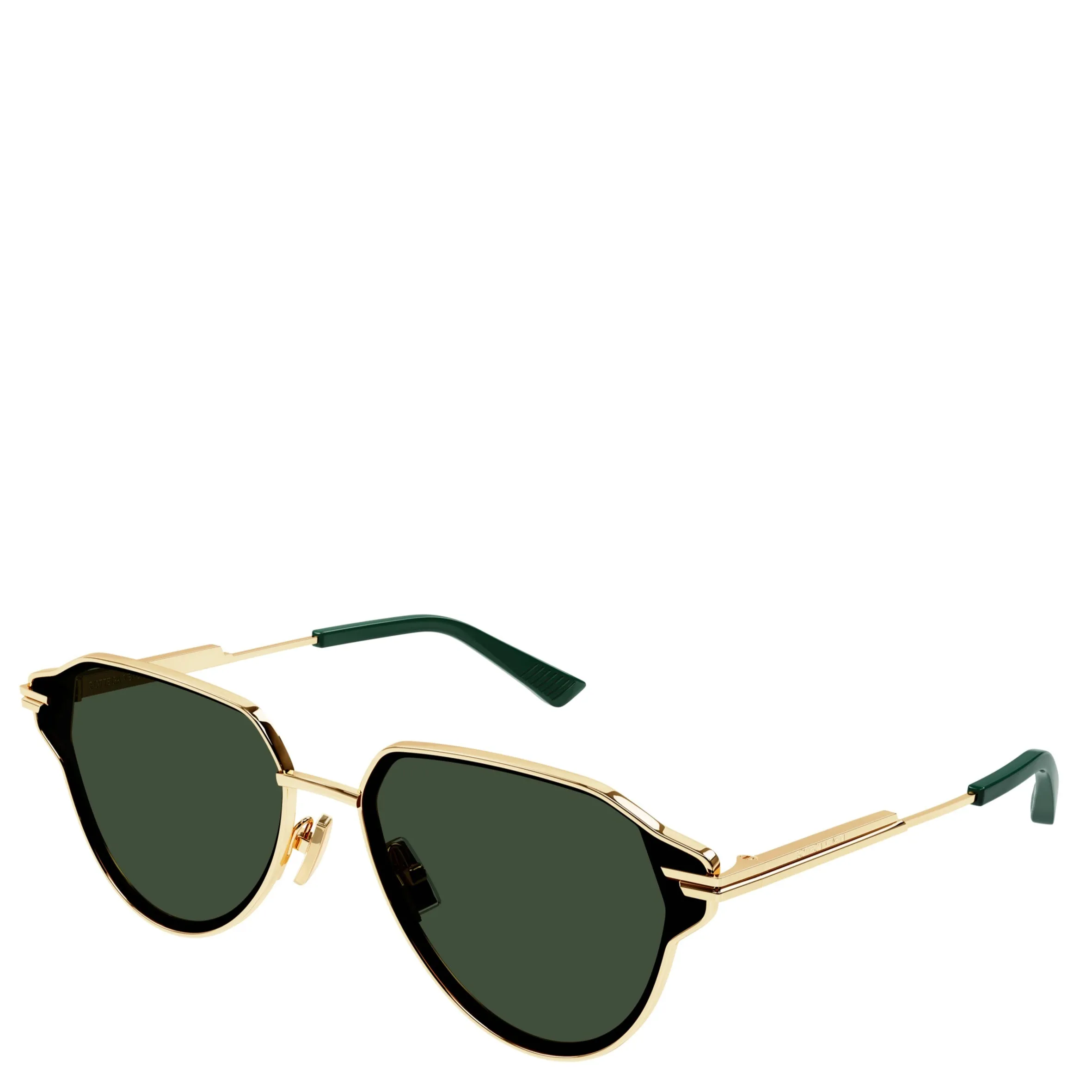 BV 1271S Glaze Metal Aviator, Gold