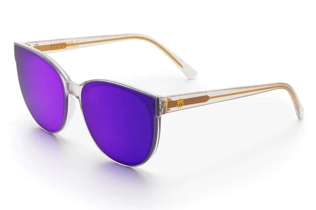 CARAT SUNGLASSES: CLEAR SPARKLE (ULTRA VIOLET)