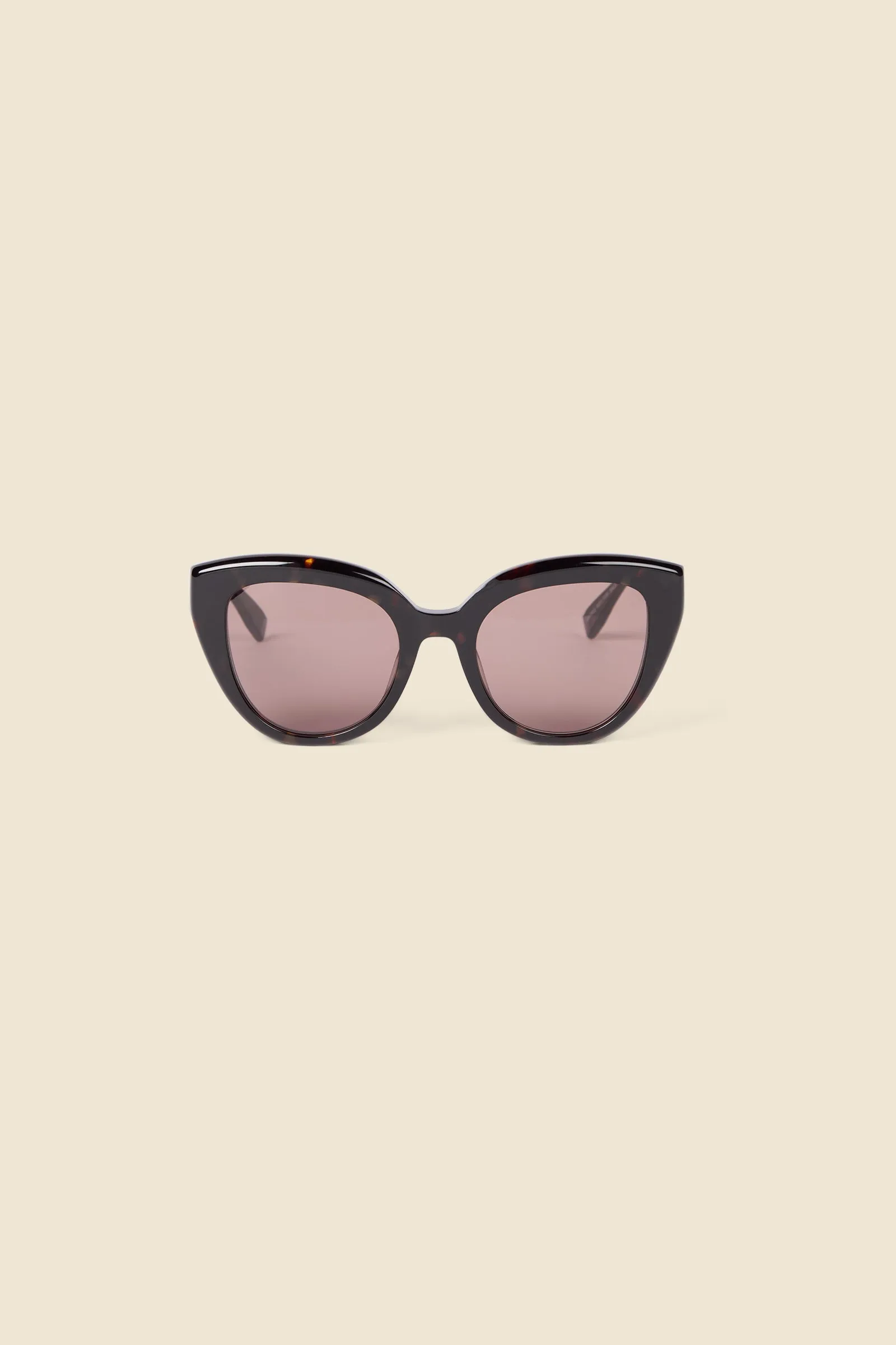 CAT-EYE ACETATE SUNGLASSES