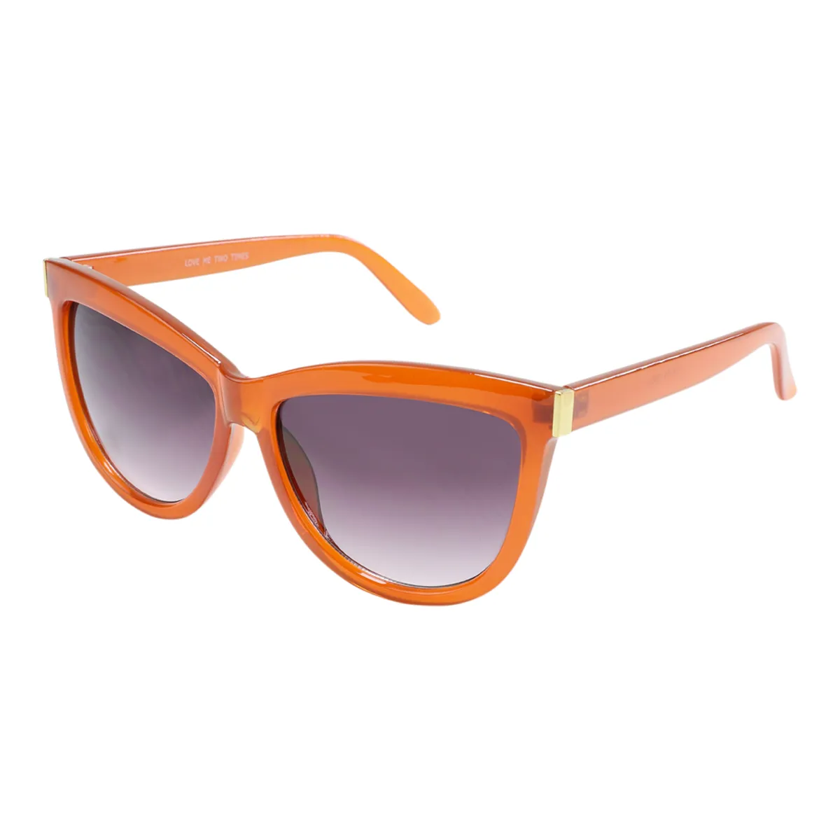 Cat Eye Sunglasses Burnt Orange