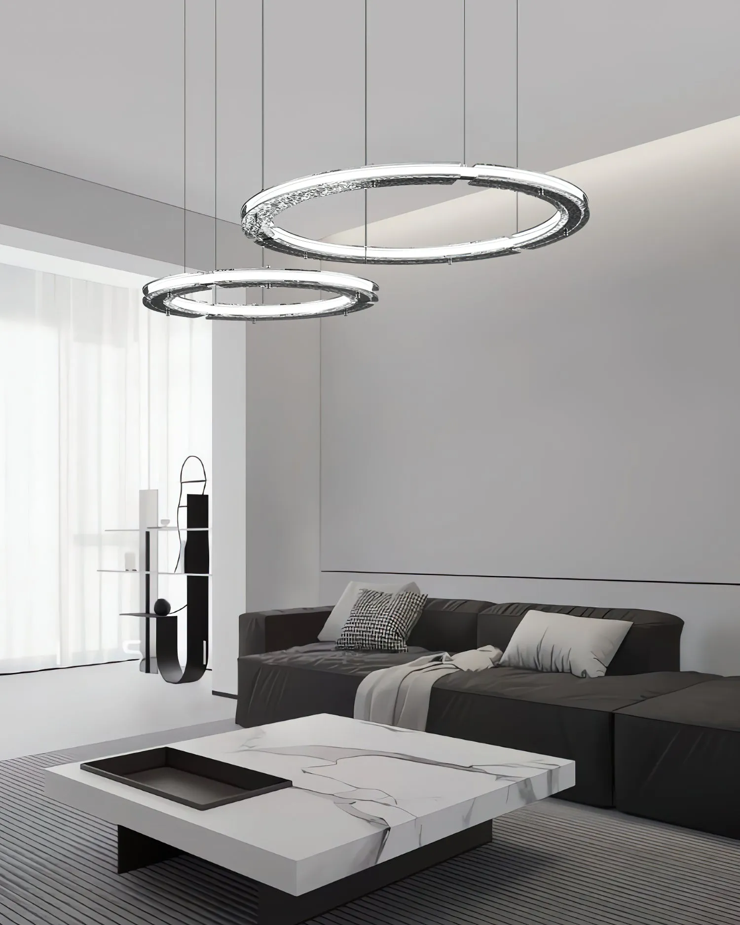 Celestial Rings Chandelier