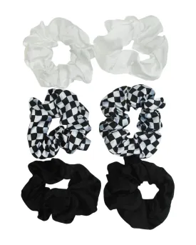 Checkered Fabulous Feeling Scrunchies Set