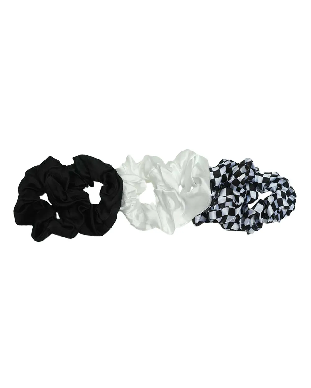 Checkered Fabulous Feeling Scrunchies Set