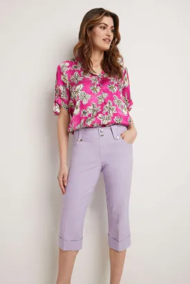 Chic Capri with Classic Cuffed Hem