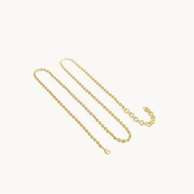 Classic Long Convertible Chain | Plated Brass