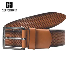 Club Of Comfort Twill Style Brown Belt Brown